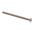 Prime-Line Machine Screw, Oval Head Phil Drive #6-32 X 2in 18-8 Stainless Steel 100PK 9010582